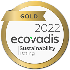 Ecovadis Gold 2022 Sustainability Rating