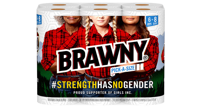 Brawny packaging Delta Global