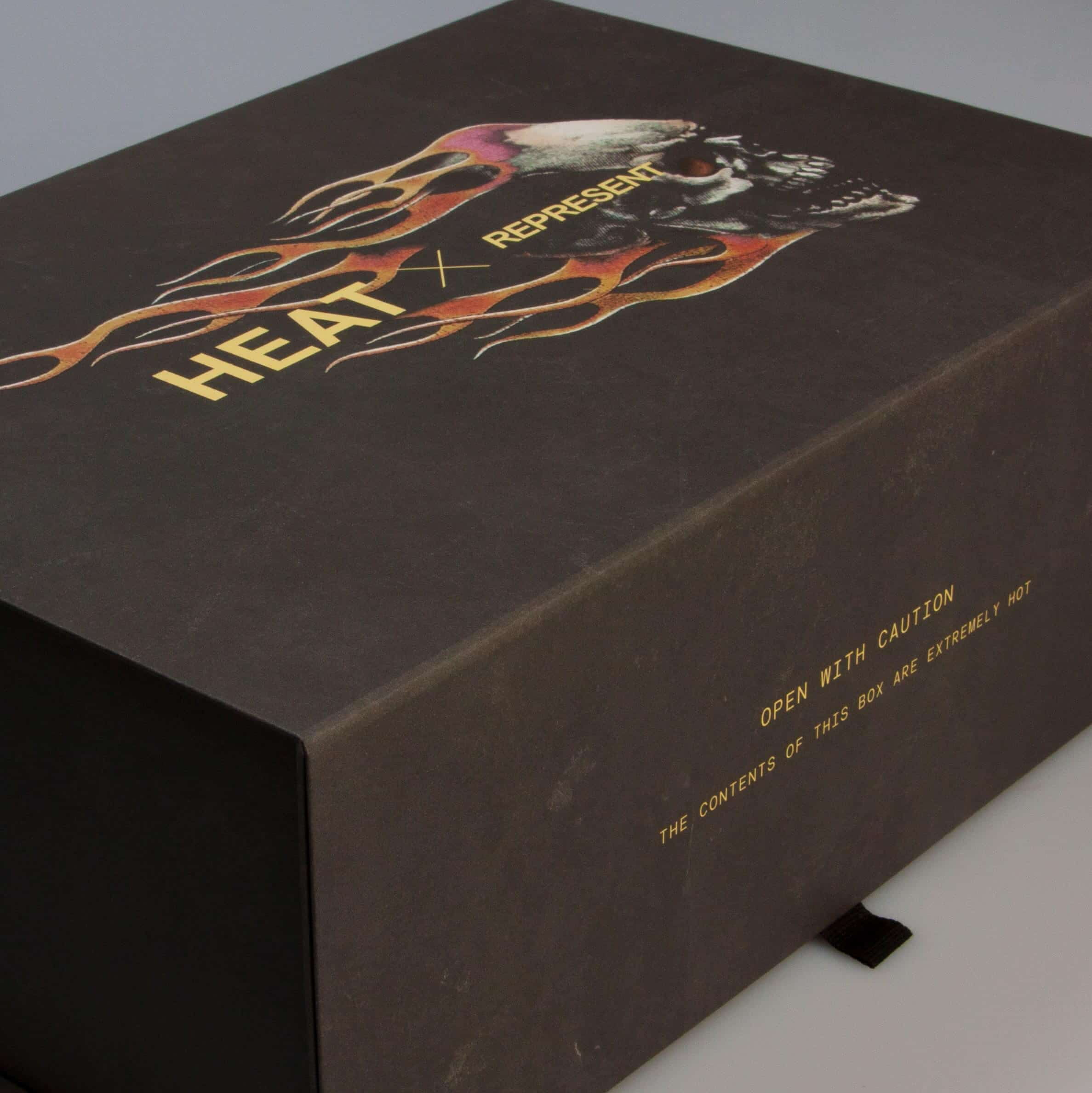 HEAT custom-designed box