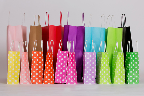 Colourful Gift Bags