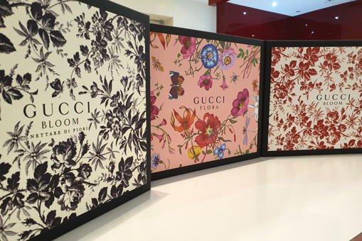Gucci Bloom and Flora Packaging Boxes