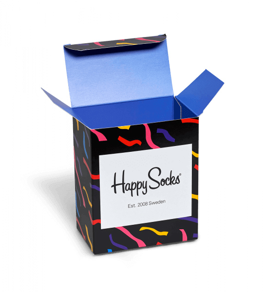 Happy Socks Boxed Packaging Open