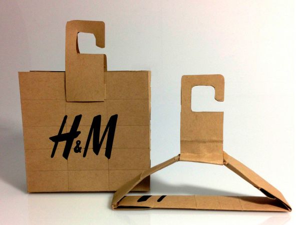 H&M sustainable packaging concept