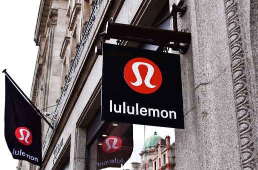 Lululemon Shop Sign