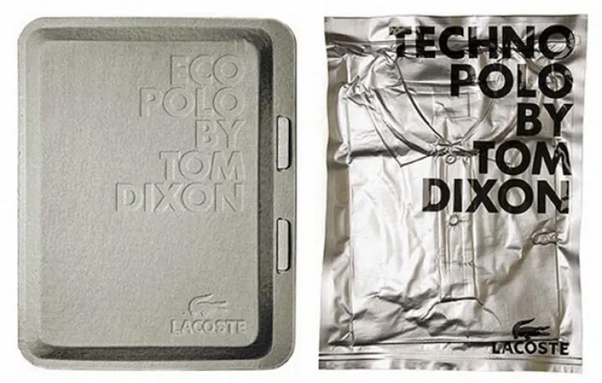Lacoste Eco Polo by Tom Dixon Moulded Pulp Packaging