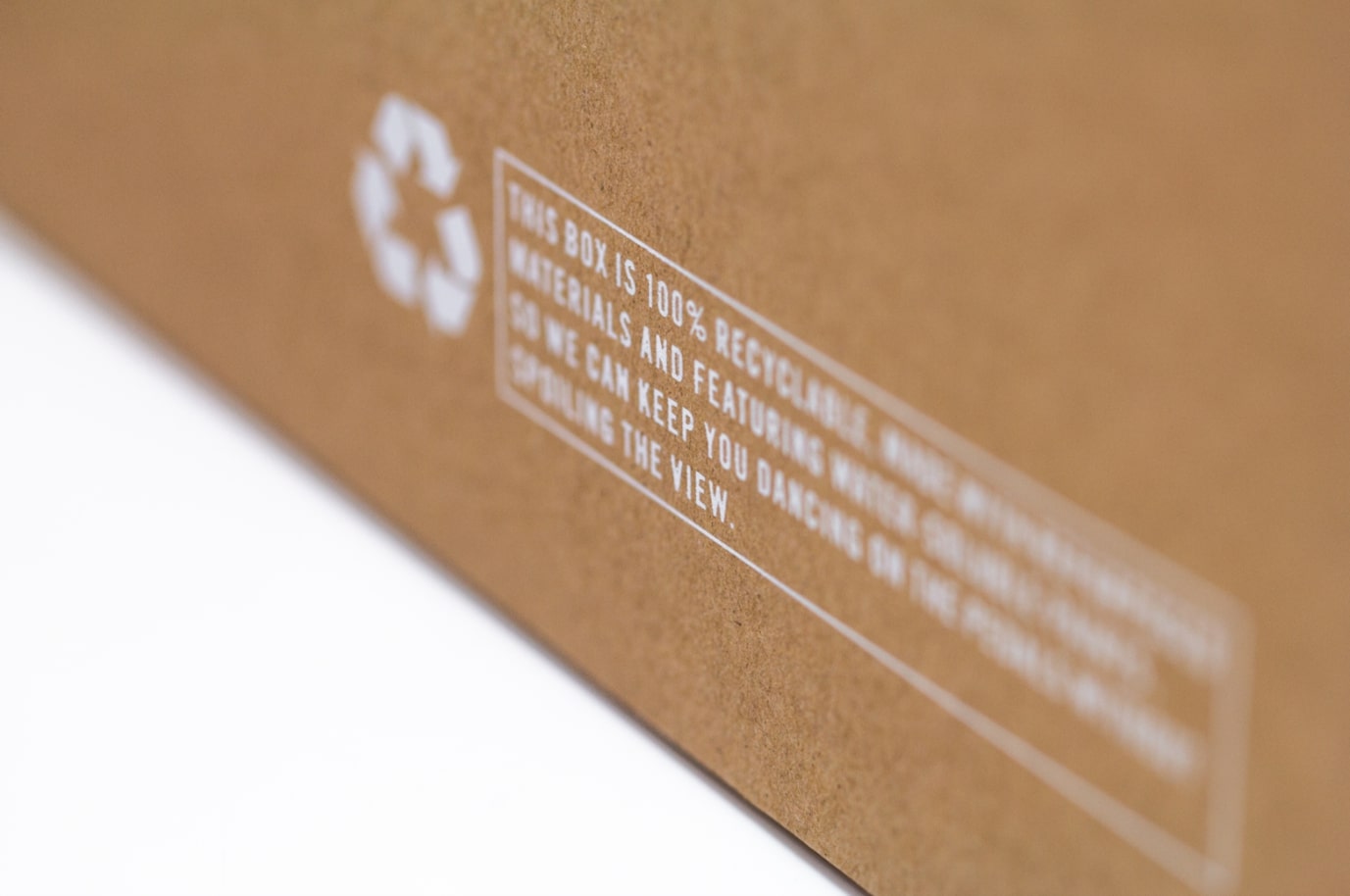 recyclable cardboard box