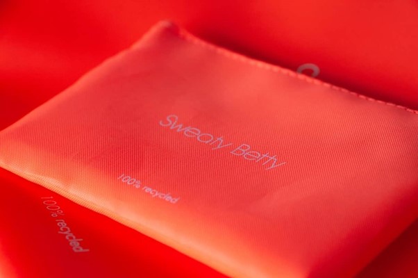 Sweaty Betty Red Packaging
