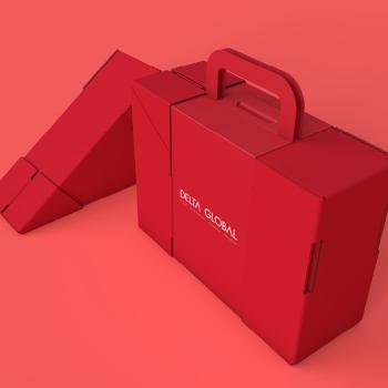 The Paddington Luxury Shoe Box Packaging Close Up 3