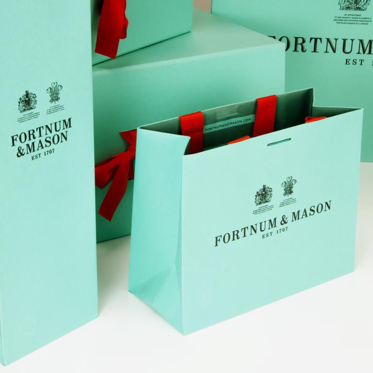 Fortnum and Mason Retail Packaging